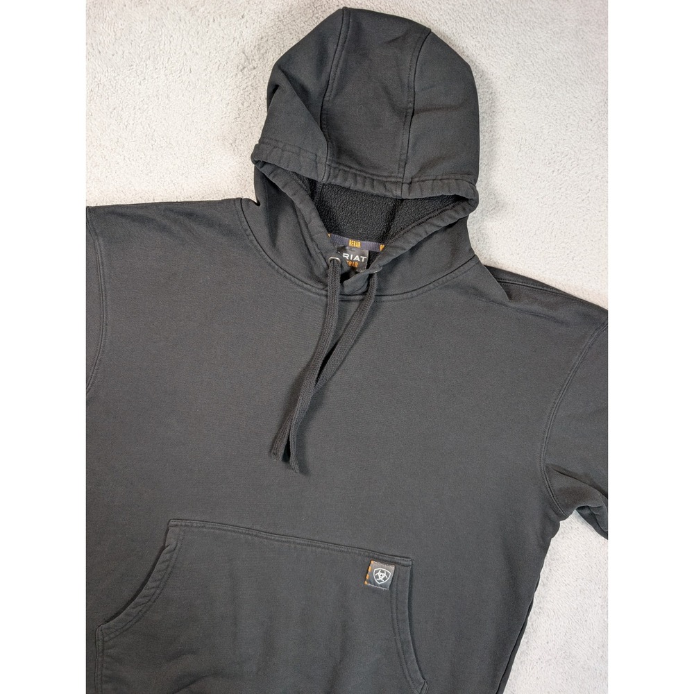 Ariat Rebar Graphic Hoodie Black Hoodie Mens Medium
